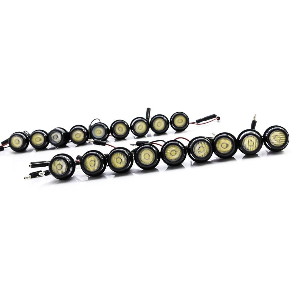 LED Tagfahrlicht & Positionslicht Dimmfunktion 18 Module E-Zulassung Peugeot #2