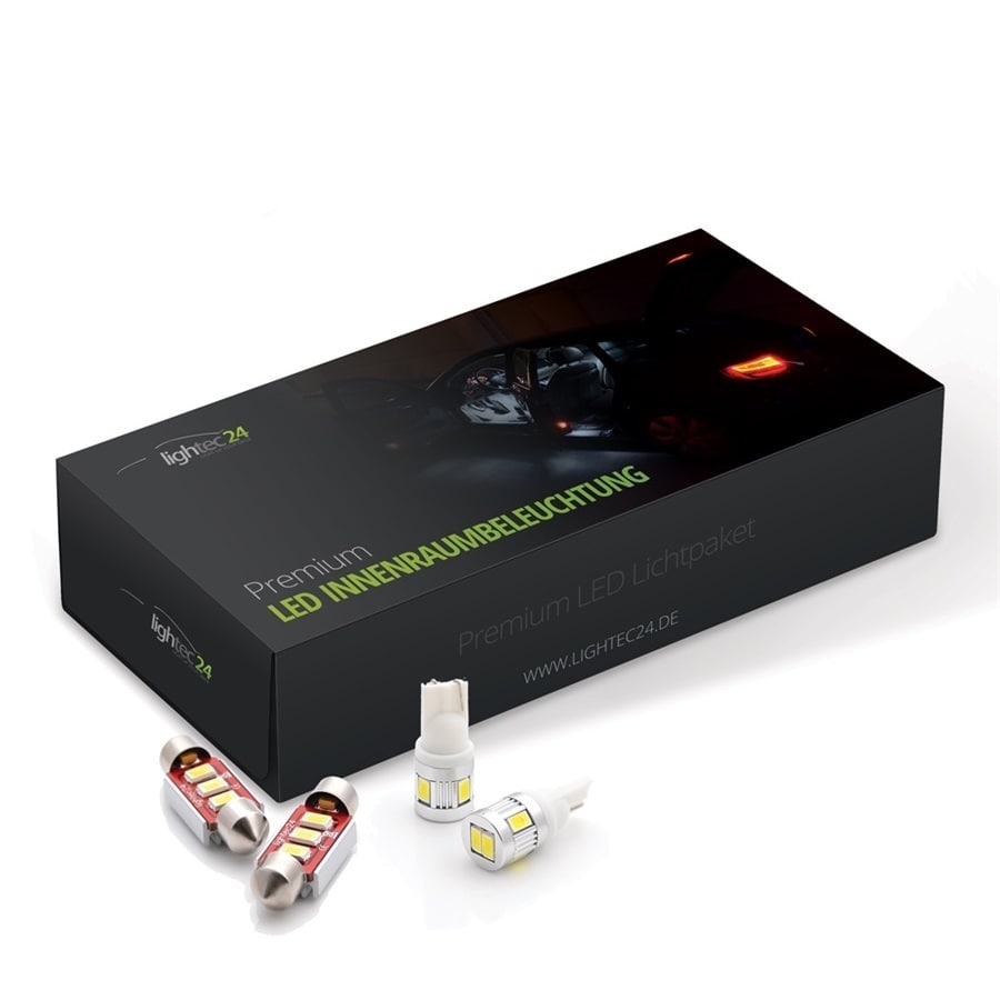 LED Innenraumbeleuchtung BMW 3er Touring E91 (mit Lichtpaket) Premium Paket - LEDRide