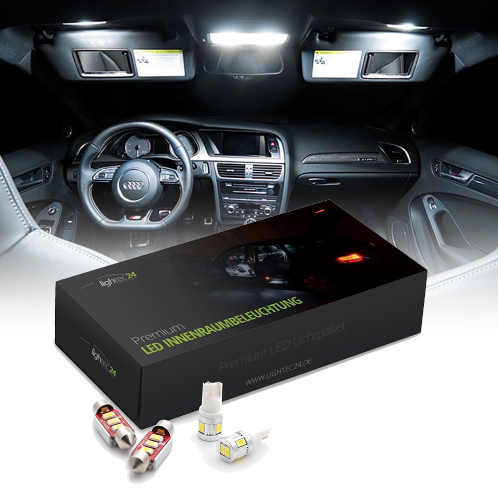 LED Innenraumbeleuchtung BMW 3er Touring E91 (mit Lichtpaket) Premium Paket - LEDRide