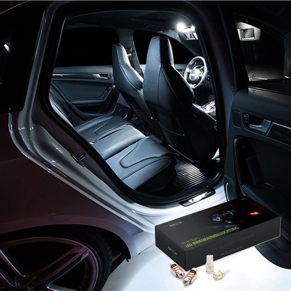 LED Innenraumbeleuchtung BMW 3er Touring E91 (mit Lichtpaket) Premium Paket - LEDRide