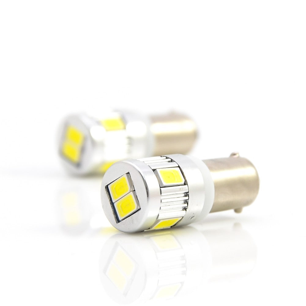 停車燈2x T4W 6SMD 5730 LED CANBUSXENON-套裝