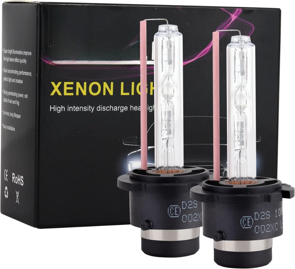 2x D2S Xenon Brenner 6000K HID -lamper Audi A8 D2 (4D2, 4D8)