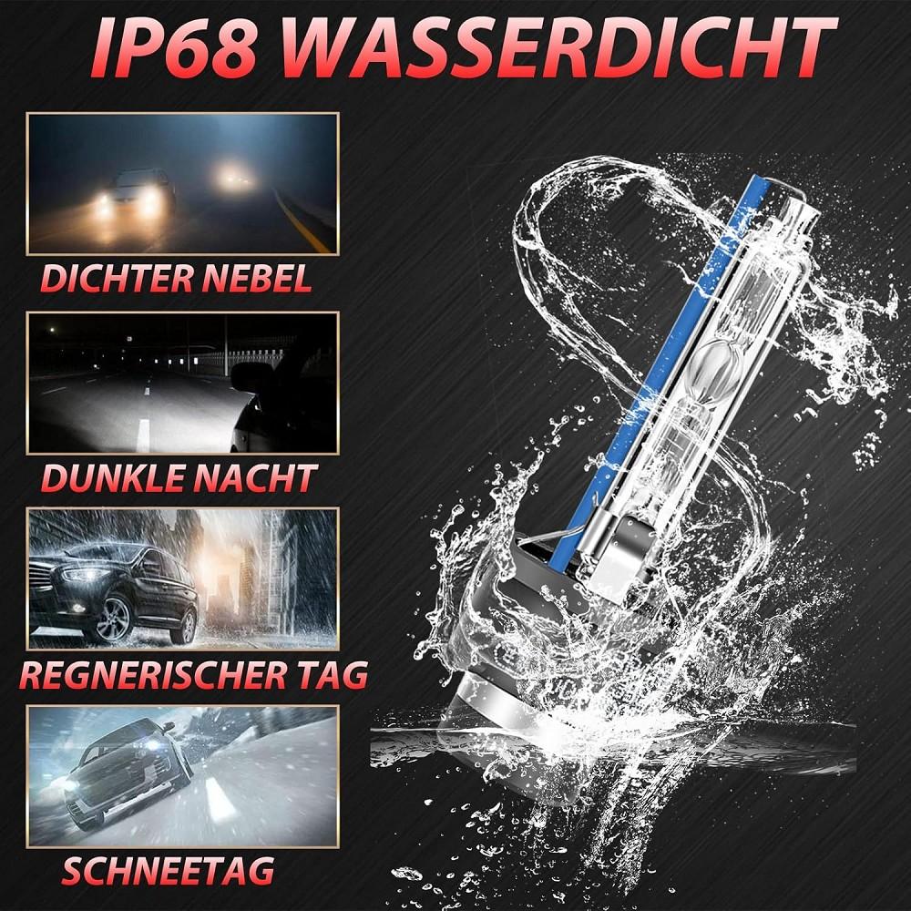 D2S Xenon Brenner 4300k Set 35W HID-lamper Hvid med E-test Mark 85122
