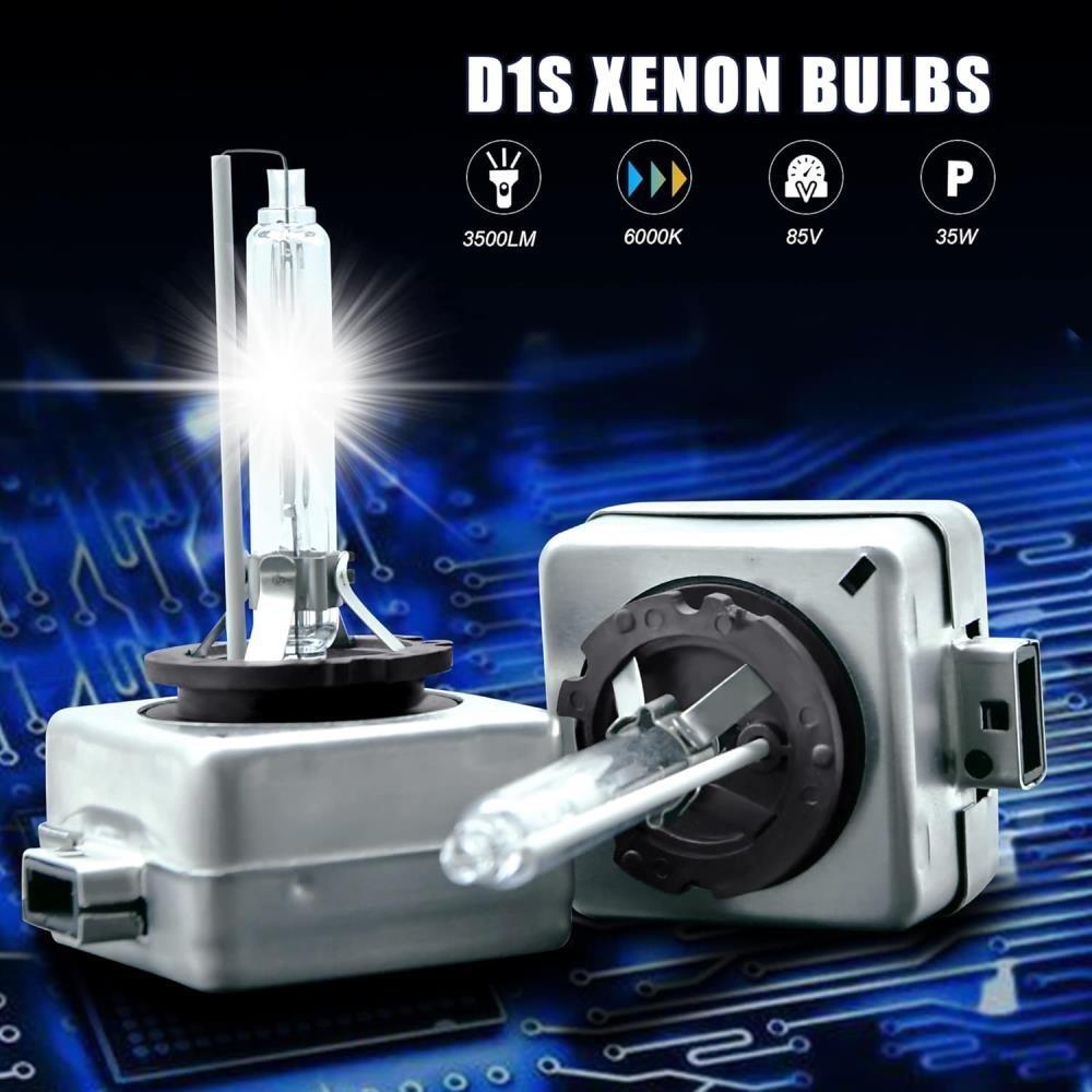 Set 2 Stück Xenon Brenner D1S 6000K 35W E-Prüfzeichen AUDI A4 B7 Cabriolet 8HE