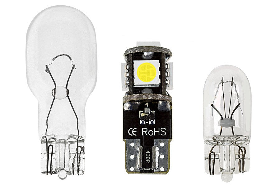 LED W5W T10 7500K Innenraum Canbus Xenon-Weiß Glassockel Lampe W2.1x9.5d