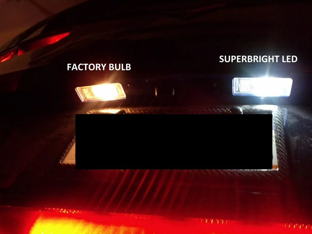LED Kennzeichenbeleuchtung Module VW Golf Passat Polo Scirocco Lupo Zugelassen