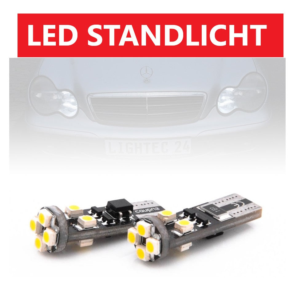 2x8SMD LED Standlicht Parkleuchte 12vW5W XENON für TOYOTA COROLLA Stufenheck E15