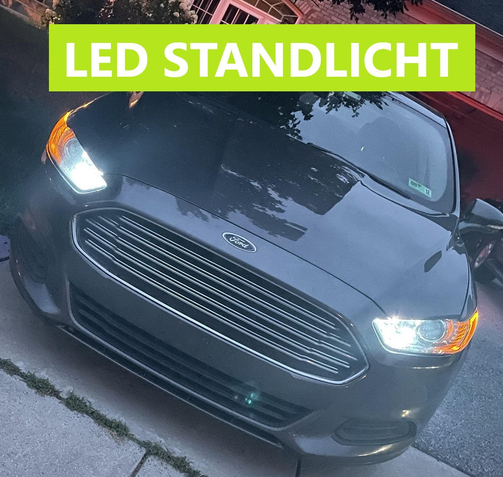 2x8SMD LED Standlicht Parkleuchte 12vW5W XENON für MERCEDES-BENZ C-KLASSE W203