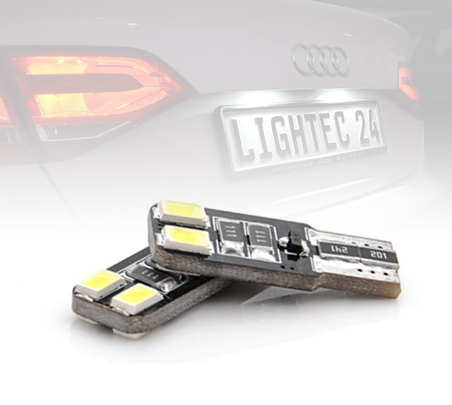 2x 4SMD LED Kennzeichenbeleuchtung 12vW5W T10 für RENAULT GRAND SCÉNIC IV (R9_)