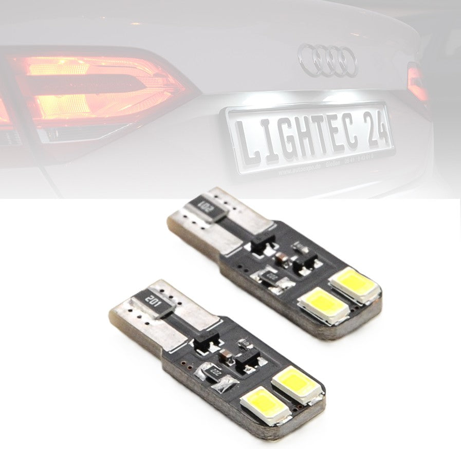 2x 4SMD LED Kennzeichenbeleuchtung 12vW5W T10 für RENAULT GRAND SCÉNIC IV (R9_)