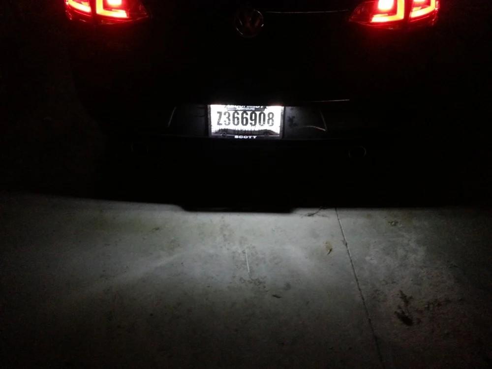 2xRGB LED kentekenplaatverlichting 12vW5W TOYOTA COROLLA Hatchback E21,EA1,EH1