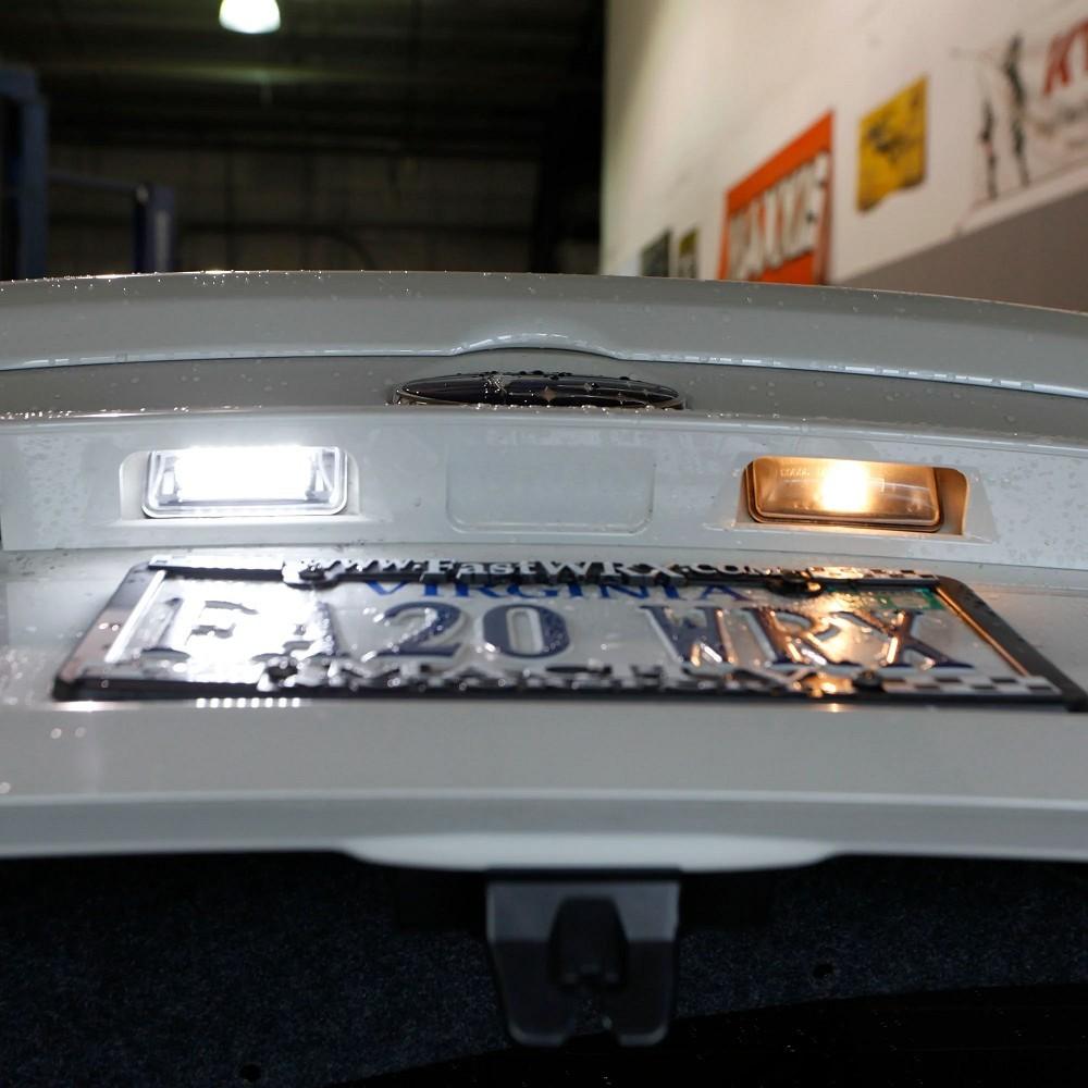 2x RGB LED Kennzeichenbeleuchtung 12vW5W T10 für VW GOLF VI (5K1)