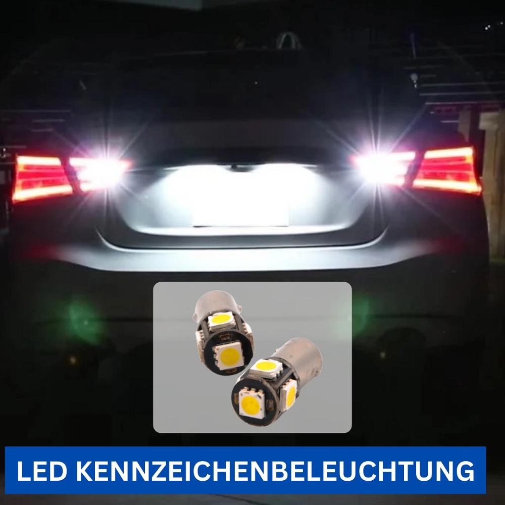 2x Luci targa LED 5SMD T4W AUDI 90 B3 (893, 894, 8A2)