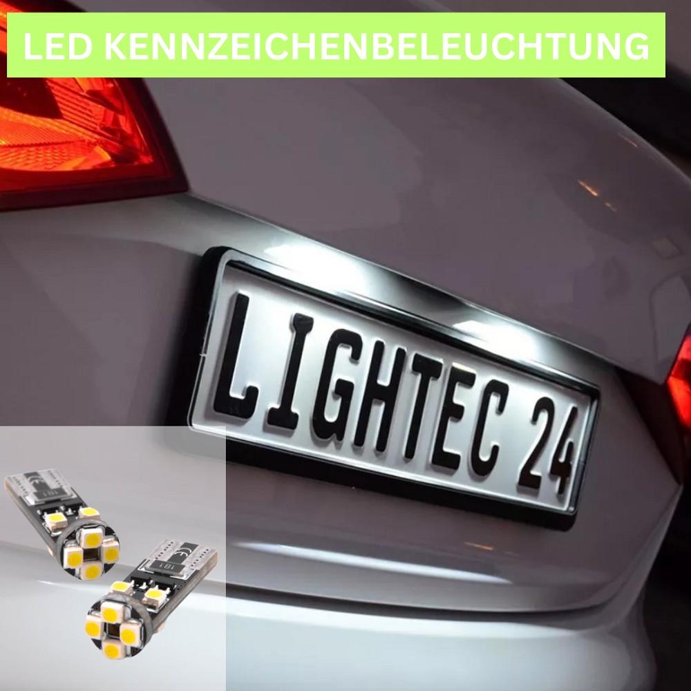 2x 8SMD LED Kennzeichenbeleuchtung 12vW5W T10 für LADA PRIORA Kombi (2171)