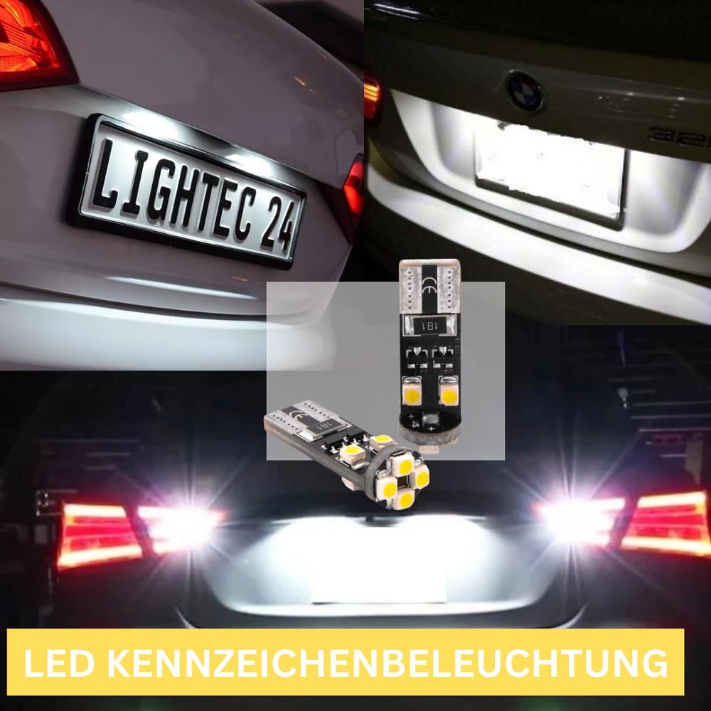 2x 8SMD LED Kennzeichenbeleuchtung 12vW5W T10 für LADA PRIORA Kombi (2171)