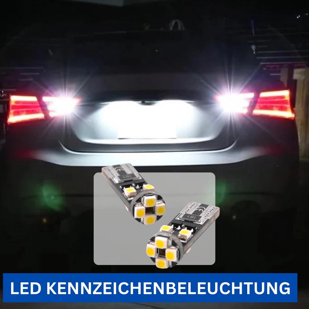 2x 8SMD LED Kennzeichenbeleuchtung 12vW5W T10 für LADA PRIORA Kombi (2171)