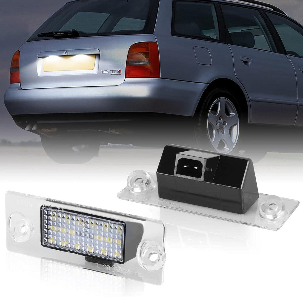 LED Kennzeichenbeleuchtung Module Audi A3 8L A4 B5 Limousine Avant mit Zulassung