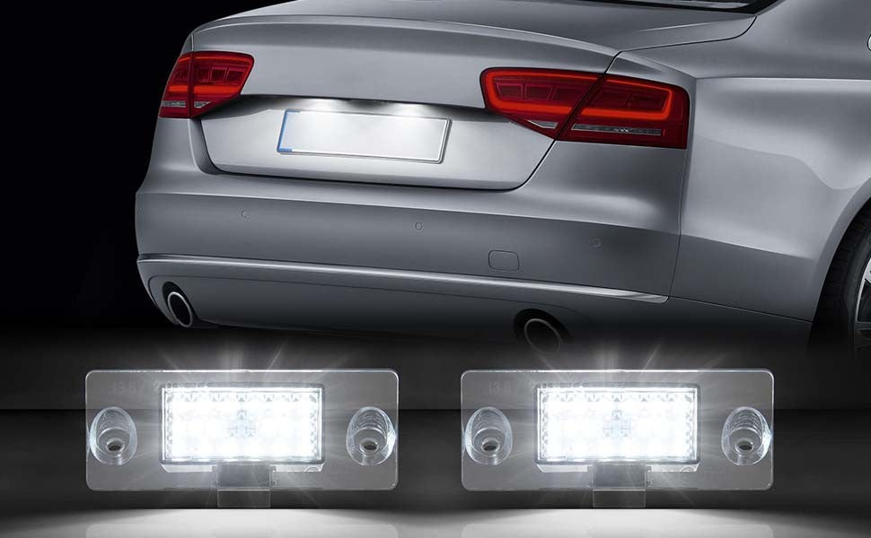 LED Kennzeichenbeleuchtung Module Audi A3 8L A4 B5 Limousine Avant mit Zulassung