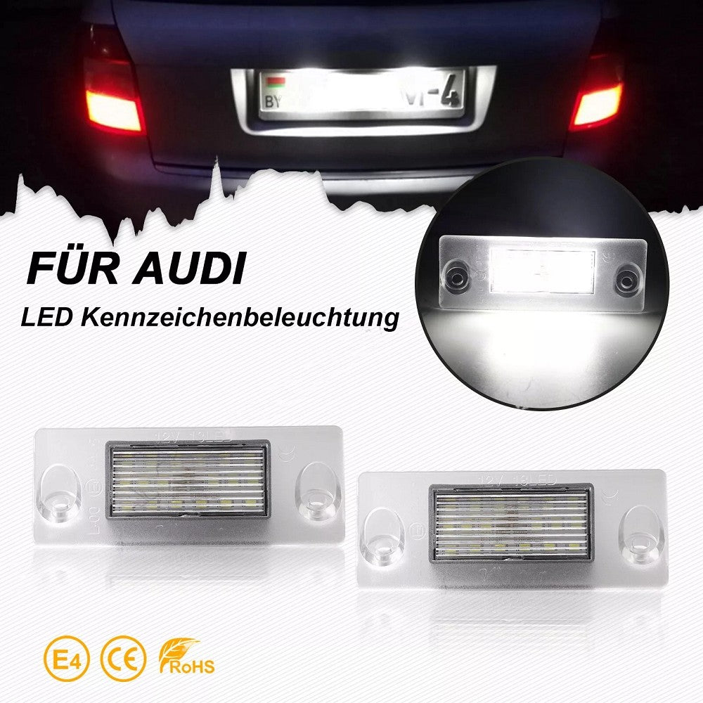 LED Kennzeichenbeleuchtung Module Audi A3 8L A4 B5 Limousine Avant mit Zulassung