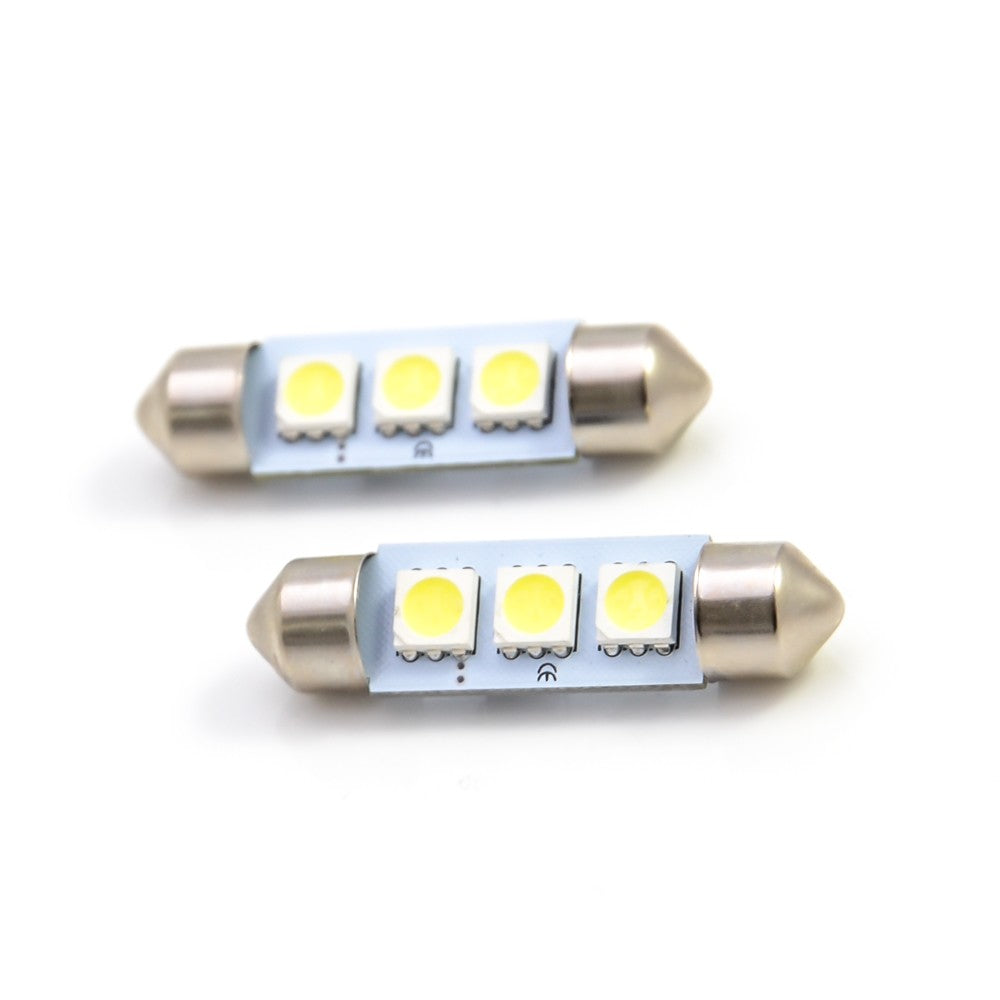 20 Stück LED Soffitten C5W 36mm 5050 SMD weiß Innenraum Beleuchtung KFZ - LEDRide