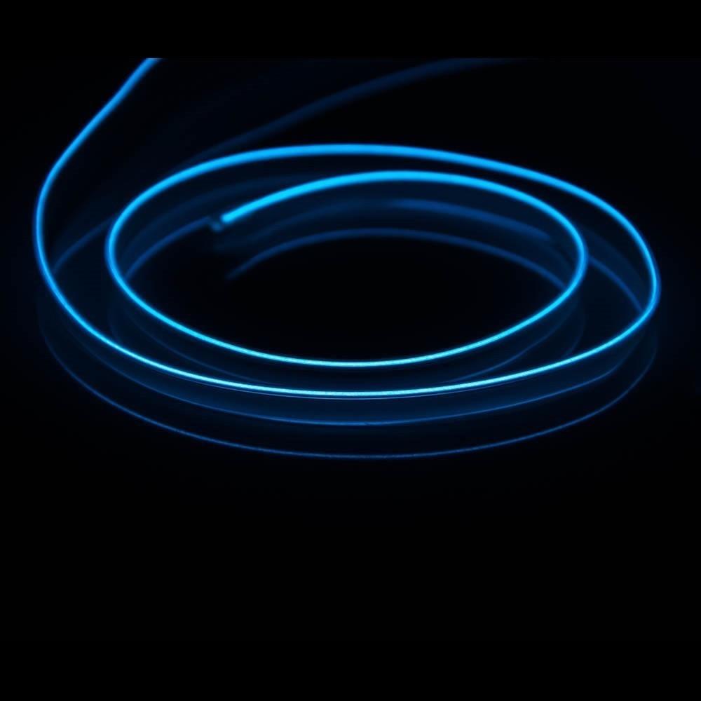 4 pieces of tablespoons of light strips ambient lighting lighting interior no LED turquoise