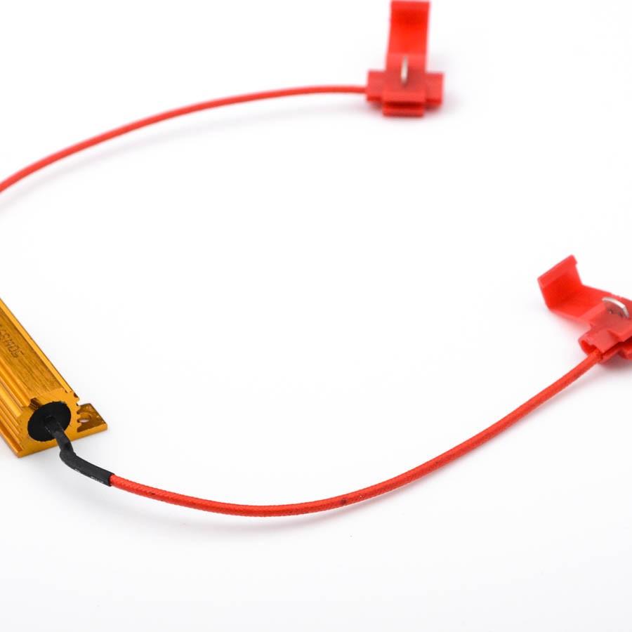 1 stuk 50 watt 39 ohm Laadweerstand + 2 stukken klem voor LED -lampen