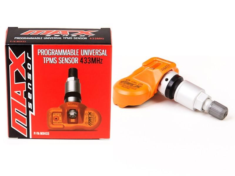 4x RDKS TPMS bandenspanningsensor 433MHz MaxSensor Autel programmeerbare universele sensor