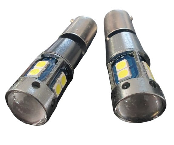 LED Standbeleuchtung 2x H6W 10SMD CANBUS Xenon Weiß Auto Parklicht
