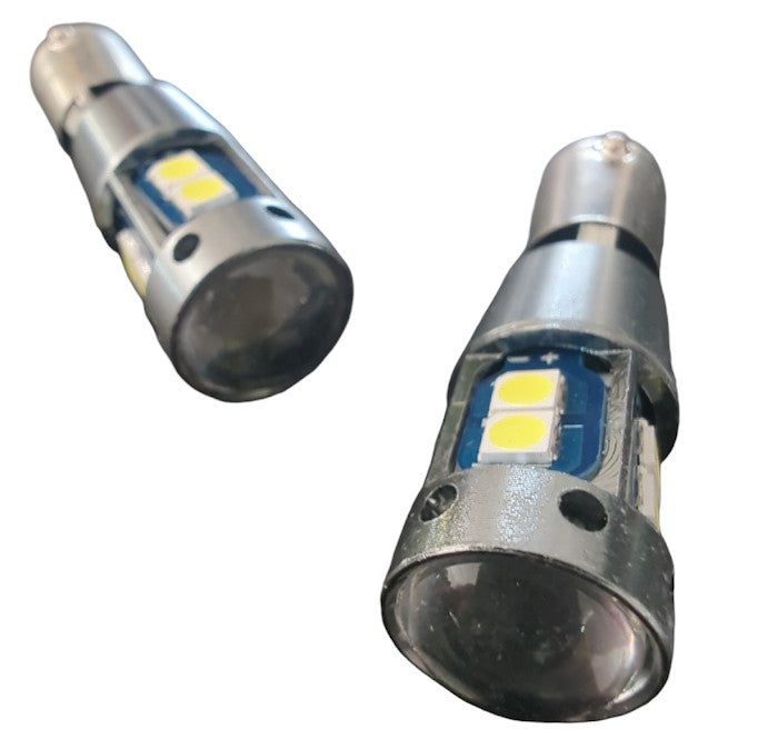 LED Standbeleuchtung 2x H6W 10SMD CANBUS Xenon Weiß Auto Parklicht