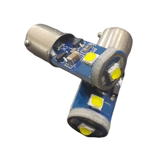 LED Standbeleuchtung 2 Stück H6W 3SMD CANBUS Xenon Weiß Auto Parklicht