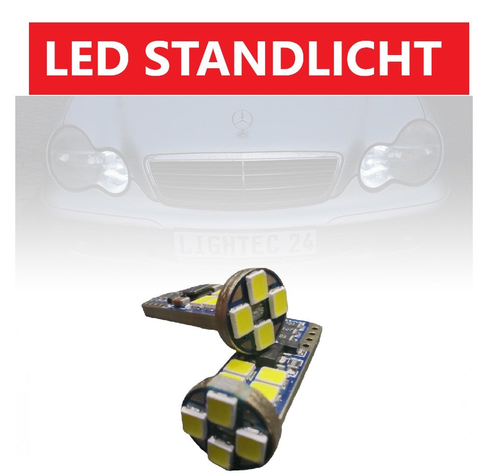 2x 12SMD LED Standlicht Parkleuchte 12vW5W CANBUS XENON für HYUNDAI i30 Kombi FD