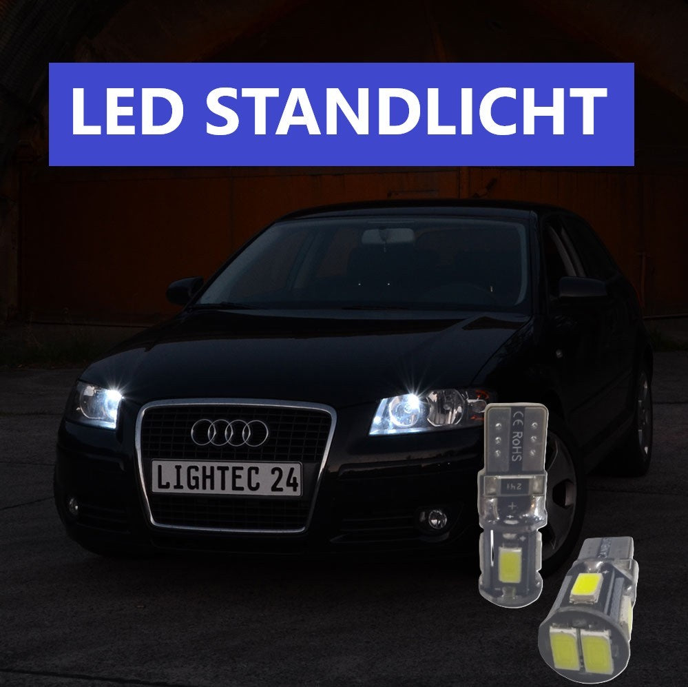 2x6SMD T10 LED Standlicht Parkleuchte 5W XENON für MERCEDES-BENZ C-KLASSE W203
