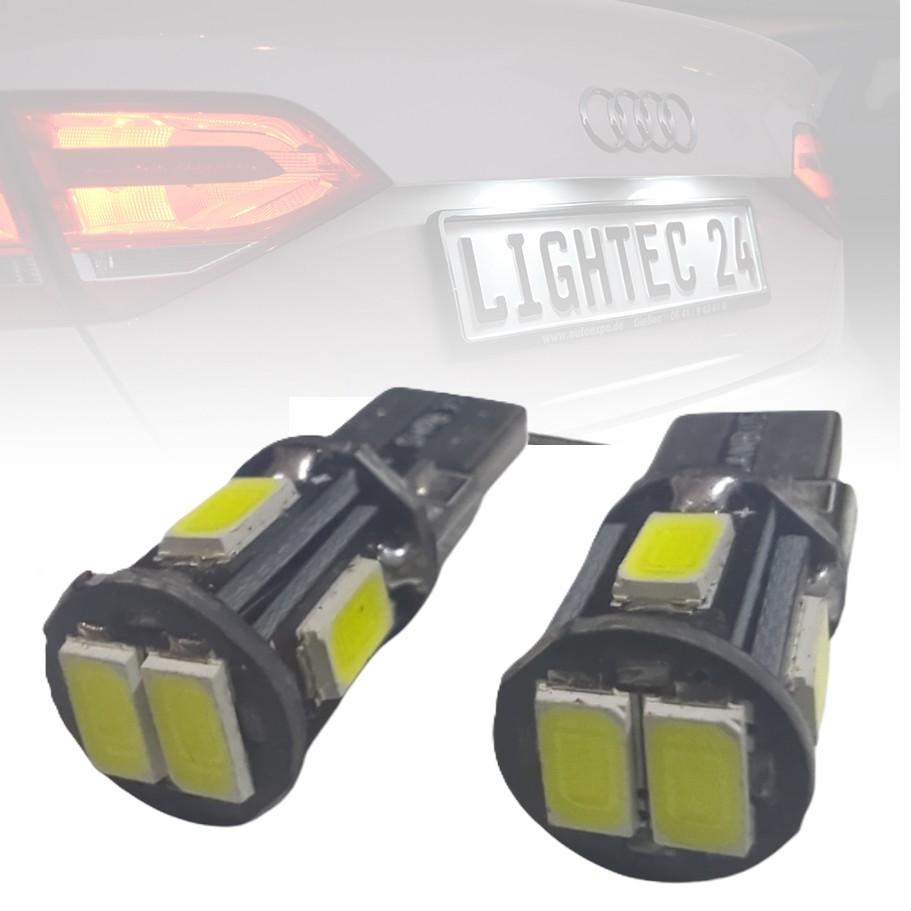 2x 6SMD LED Kennzeichenbeleuchtung 12vW5W T10 für HYUNDAI i30 Kombi (PDE)