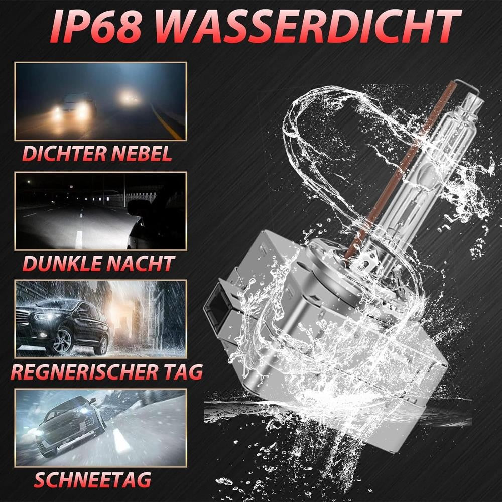 Set 2 Stück Xenon Brenner D1S 5000K 35W E-Prüfzeichen OPEL ZAFIRA TOURER C P12