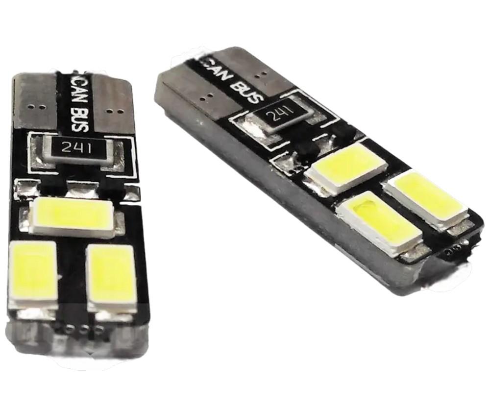 2x 6SMD LED nummerpladelys 12vW5W T10 til FORD C-MAX II (DXA/CB7, DXA/CEU)