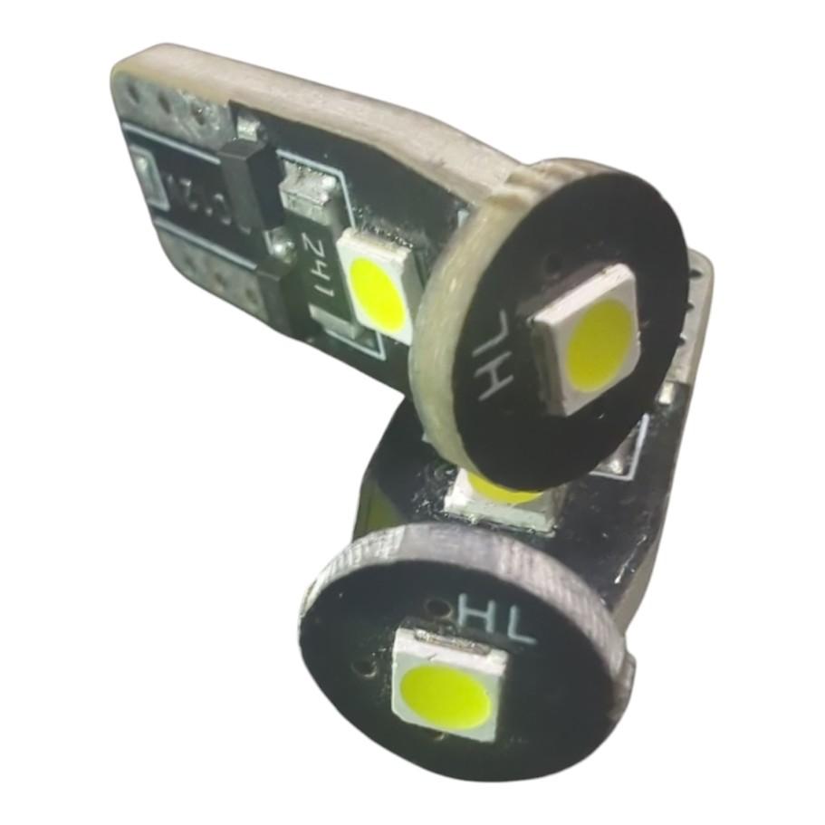 2x 3SMD LED נורות לוחית רישוי 12vW5W T10 עבור MAZDA 6 Saloon (GH)