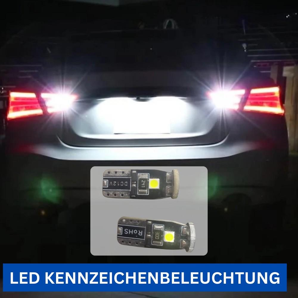 2x 3SMD LED נורות לוחית רישוי 12vW5W T10 עבור MAZDA 6 Saloon (GH)