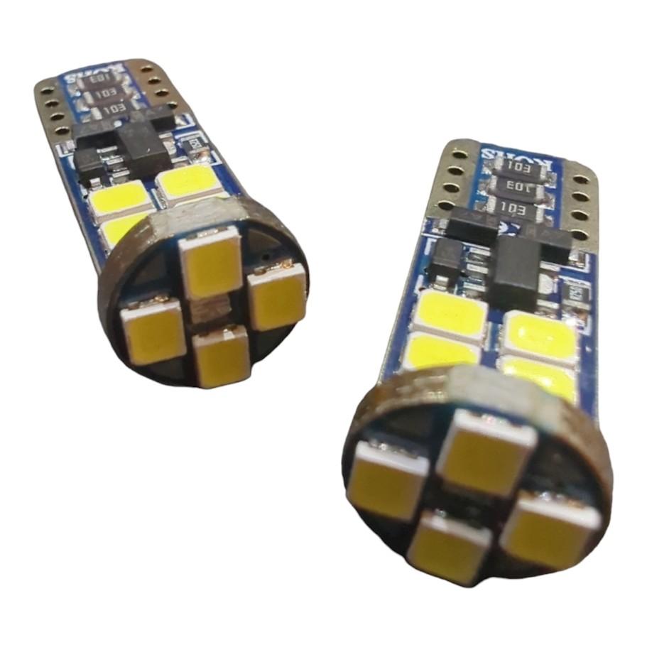 2x 12SMD LED Kennzeichenbeleuchtung 12vW5W T10 für VW GOLF III Cabriolet (1E7)