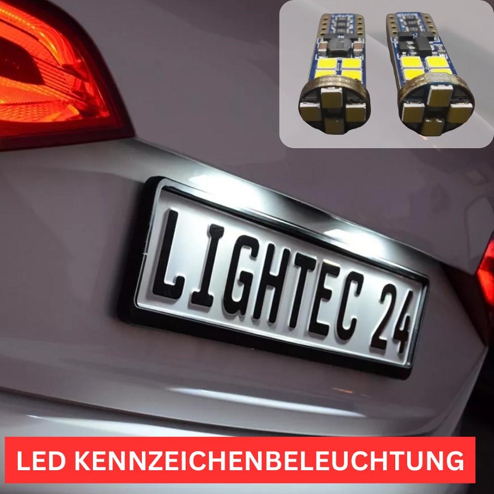 2x 12SMD LED plaka lambası 12vW5BMW K 1200 R ABS için W T10