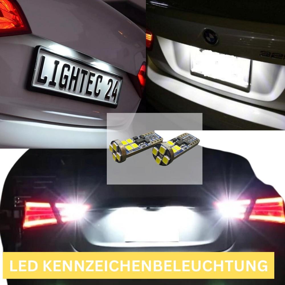 2x 12SMD LED Kennzeichenbeleuchtung 12vW5W T10 für VW GOLF III Cabriolet (1E7)