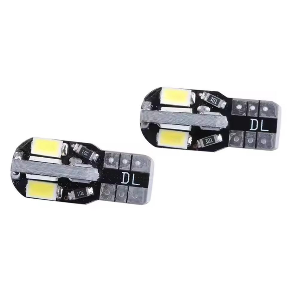 2x 8SMD LED Kennzeichenbeleuchtung 12vW5W T10 für TOYOTA PASEO Cabriolet (_L5_)