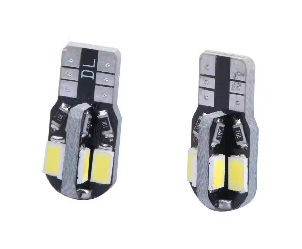 2x 8SMD LED luces de matrícula 12vW5W T10 para TOYOTA PASEO Cabrio (_L5_)