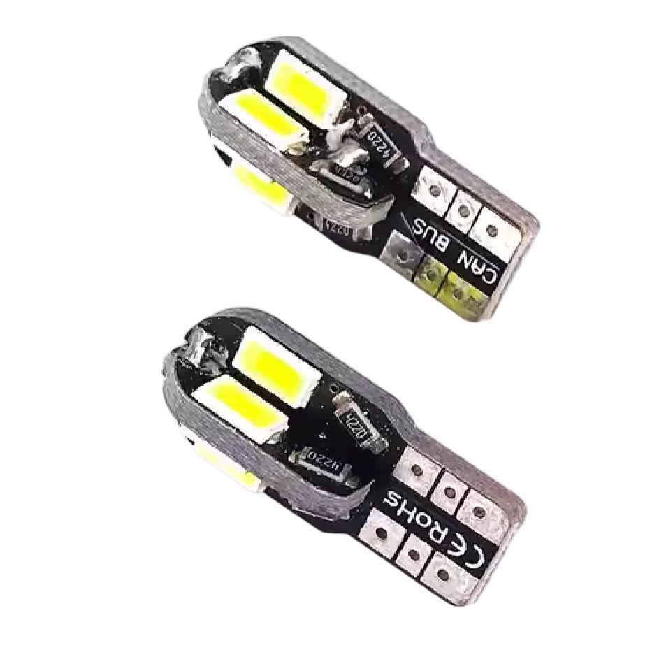 2x 8SMD LED Standlicht Parkleuchte 12vW5W CANBUS XENON für BMW 5 Touring E34