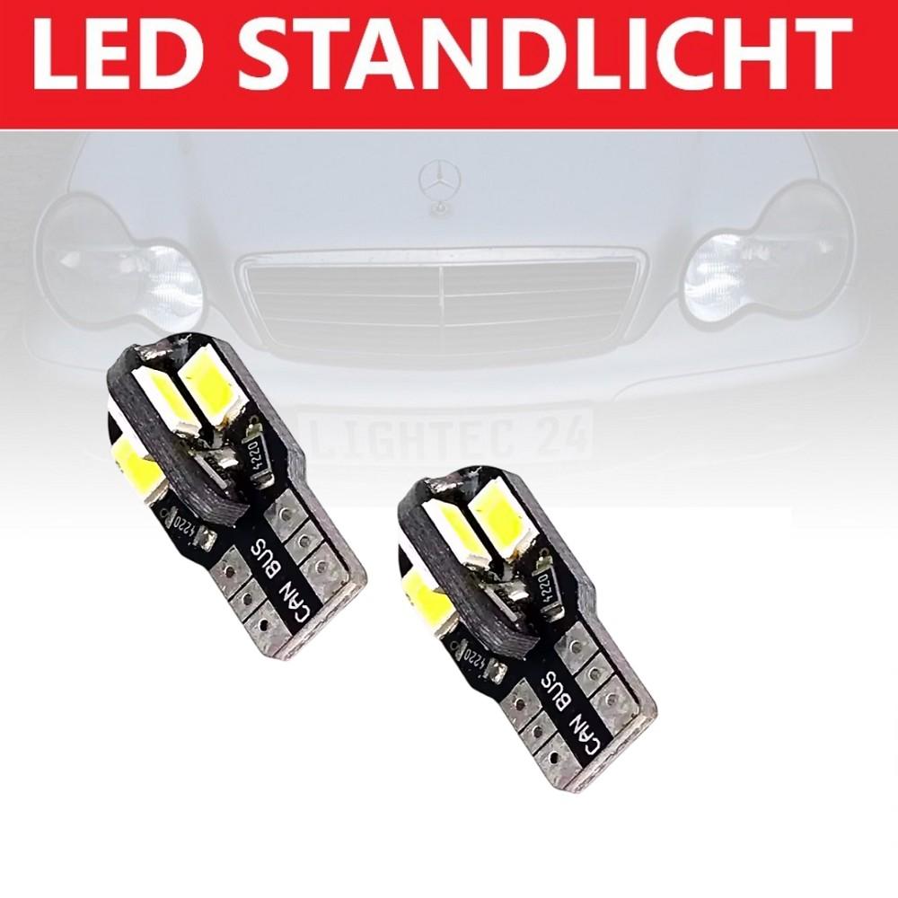 2x 8SMD LED Standlicht Parkleuchte 12vW5W CANBUS XENON für BMW 5 Touring E34