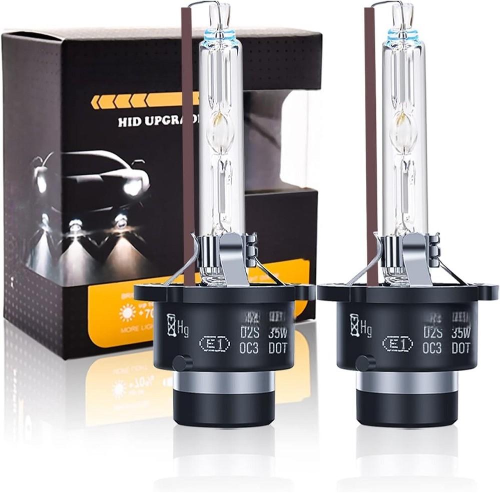 2 x Premium Xenon Brenner D4S 8000K med e-test Mark Gas decharge-lampe