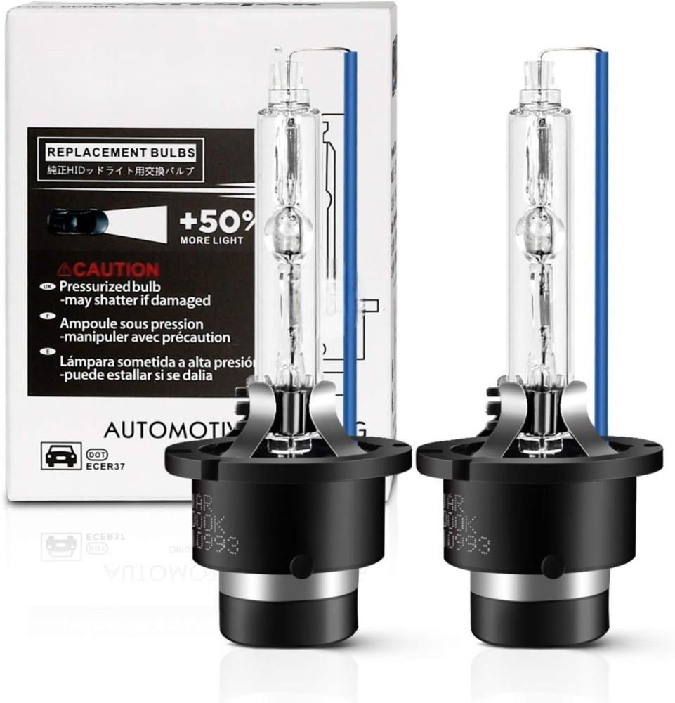 2 x Premium Xenon Brenner D4S 8000K med e-test Mark Gas decharge-lampe