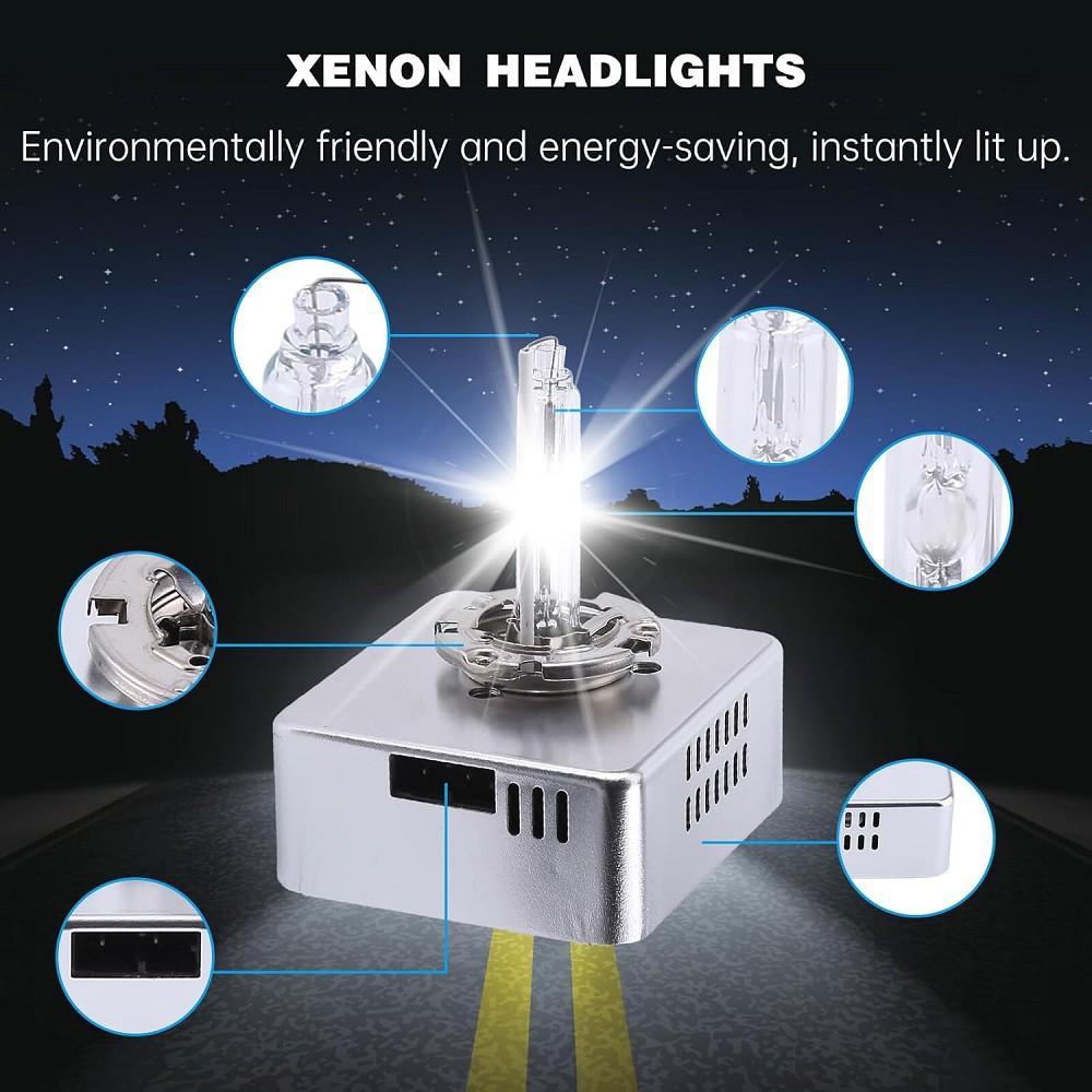 2 x Premium Xenon Brenner D5S 5000K mit E-Prüfzeichen für SKODA RAPID (NH3)