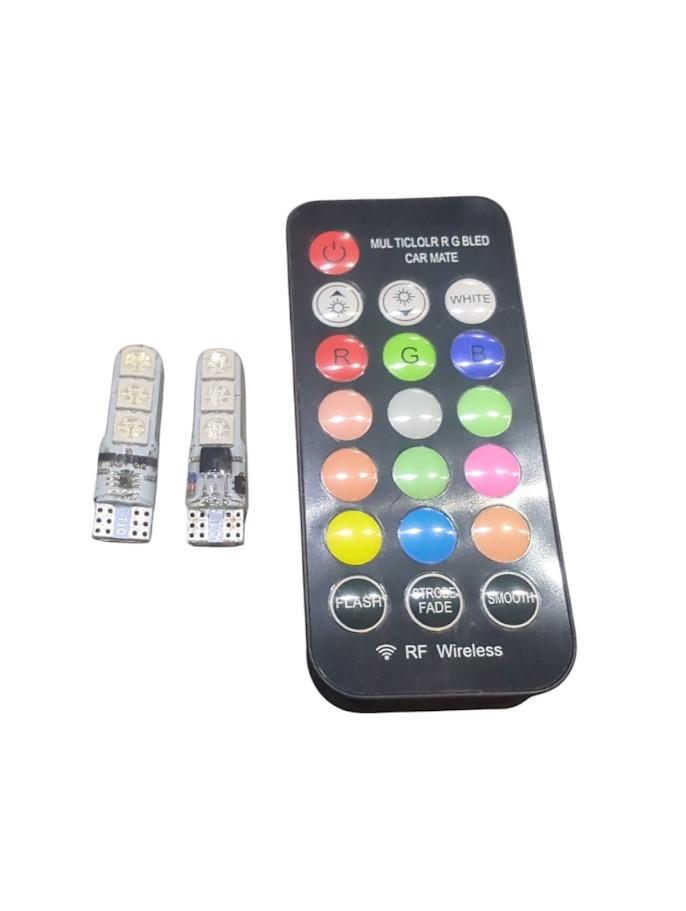 2xRGB LED kentekenplaatverlichting 12vW5W RENAULT SCÉNIC I JA0/1,FA0