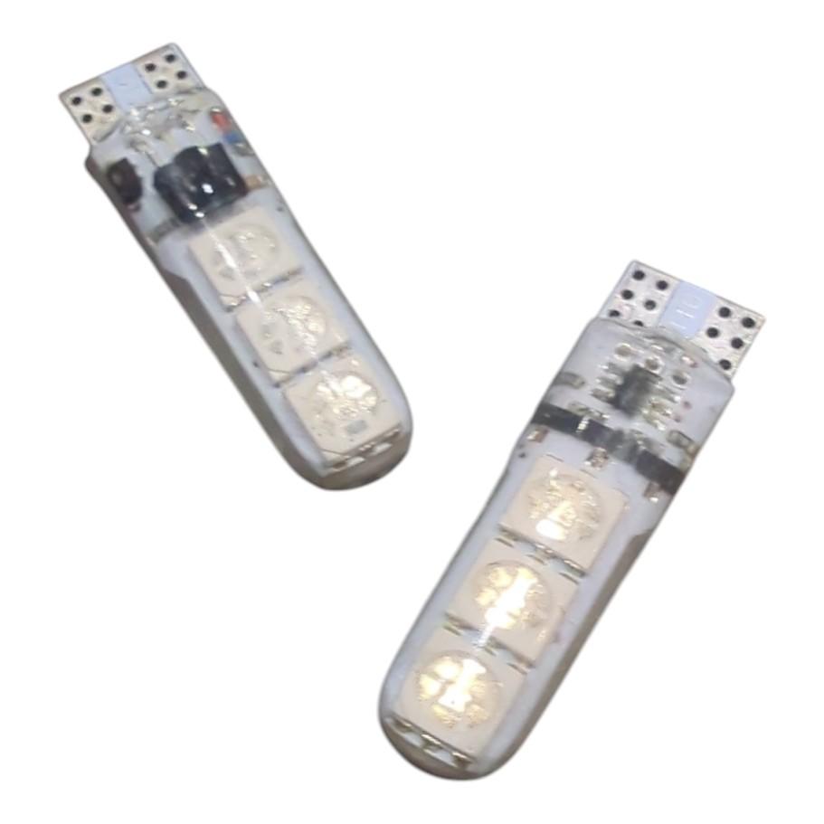 2x RGB LED Kennzeichenbeleuchtung 12vW5W T10 für CHEVROLET AVEO Stufenheck (T300)