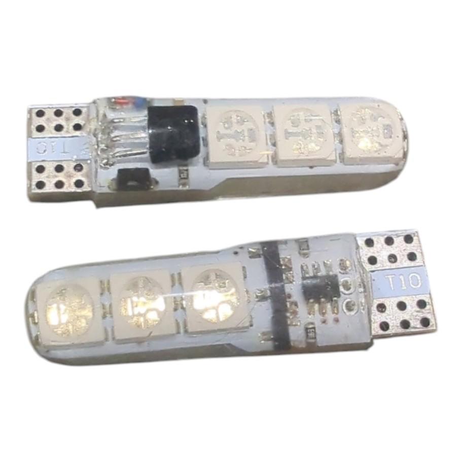 2x RGB LED Kennzeichenbeleuchtung 12vW5W T10 für CHEVROLET AVEO Stufenheck (T300)